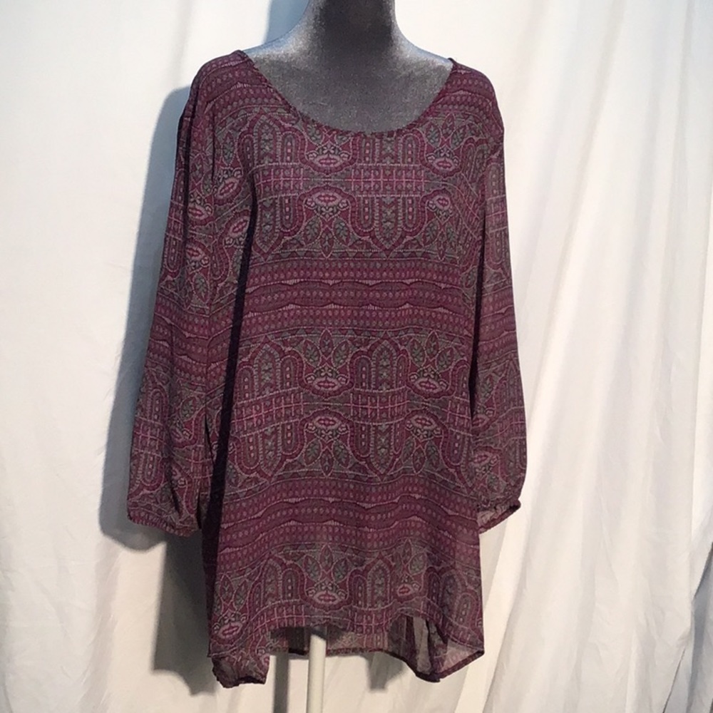 Maurices sheer beach cover up size XL
